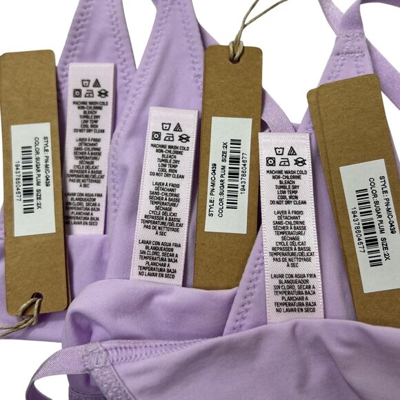 SKIMS Fits Everybody Micro Thongs Lot of 3 Sugar Plum 2X - Picture 8 of 10